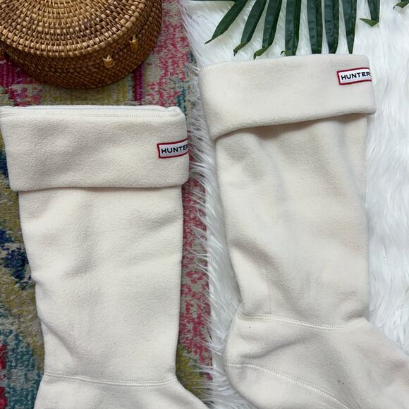 Hunter Womens 8-10 Tall Boot Fleece Liners Socks Cozy Warm Winter - Picture 2 of 6